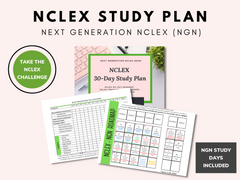 NCLEX 30-DAY STUDY PLAN