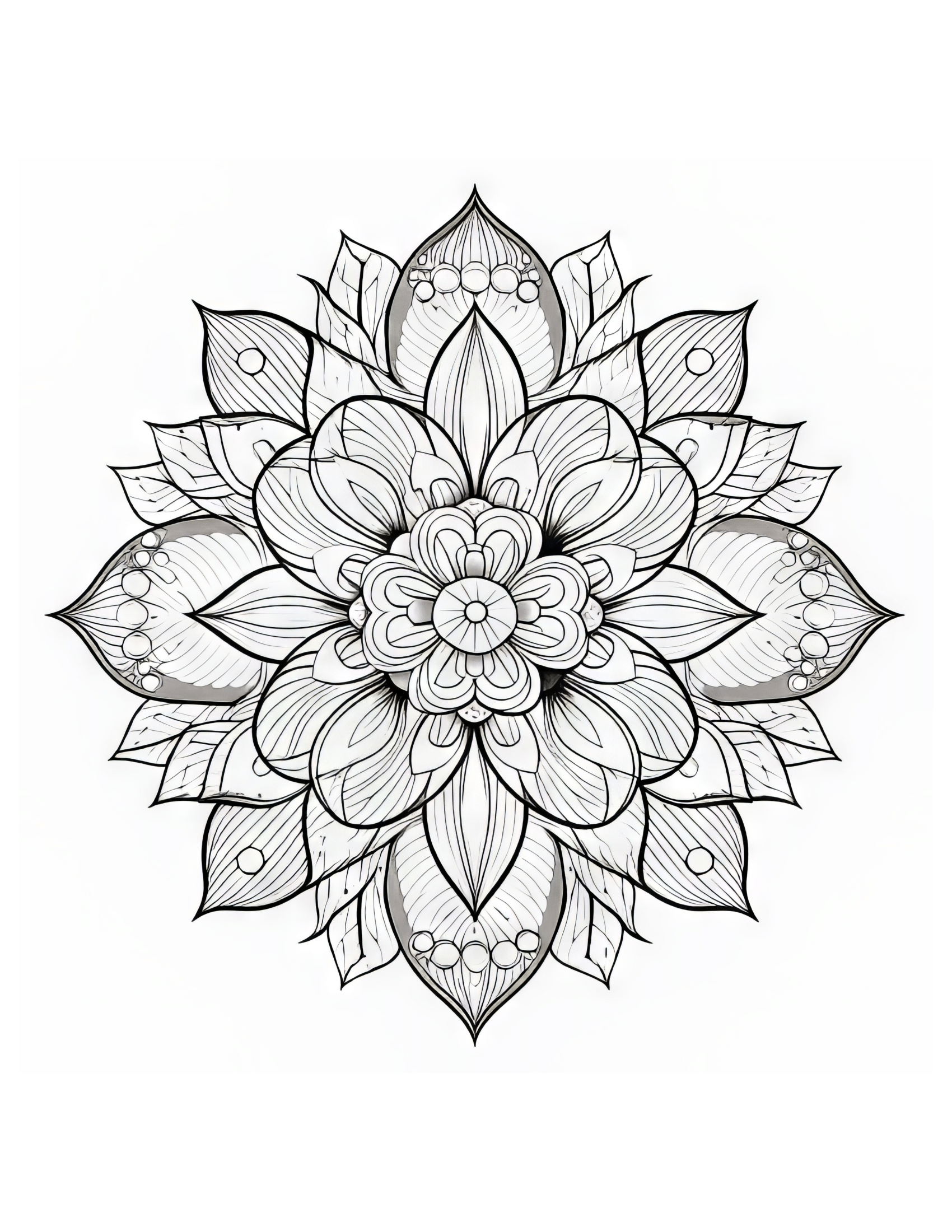 Mindfulness Printable and Digital Coloring Pages