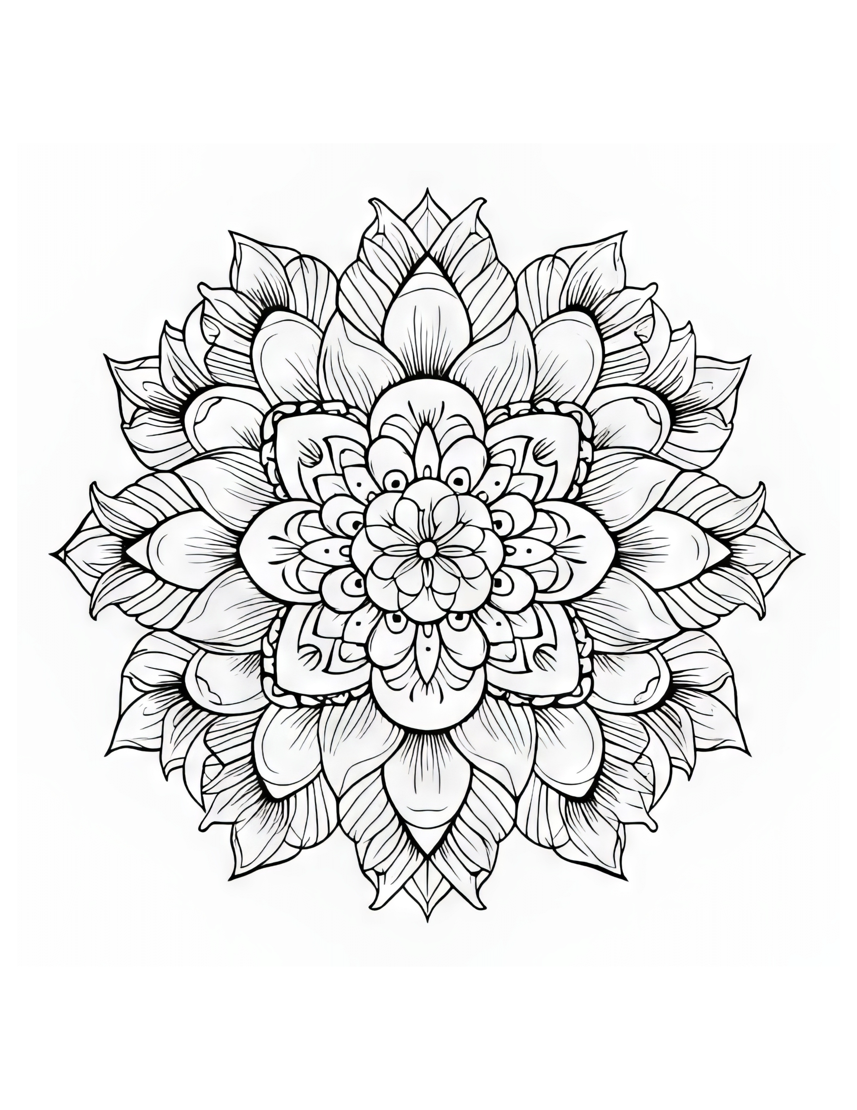 Mindfulness Printable and Digital Coloring Pages