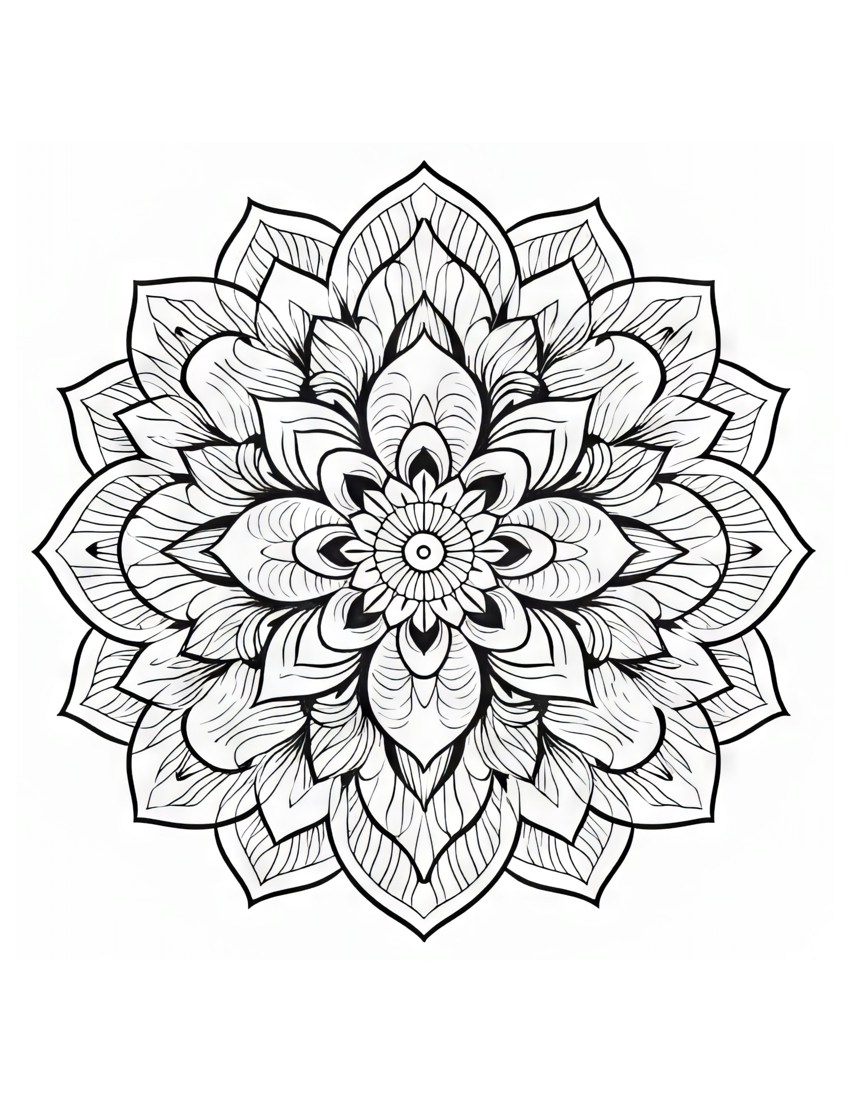 Mindfulness Printable and Digital Coloring Pages