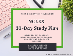 NCLEX 30-DAY STUDY PLAN