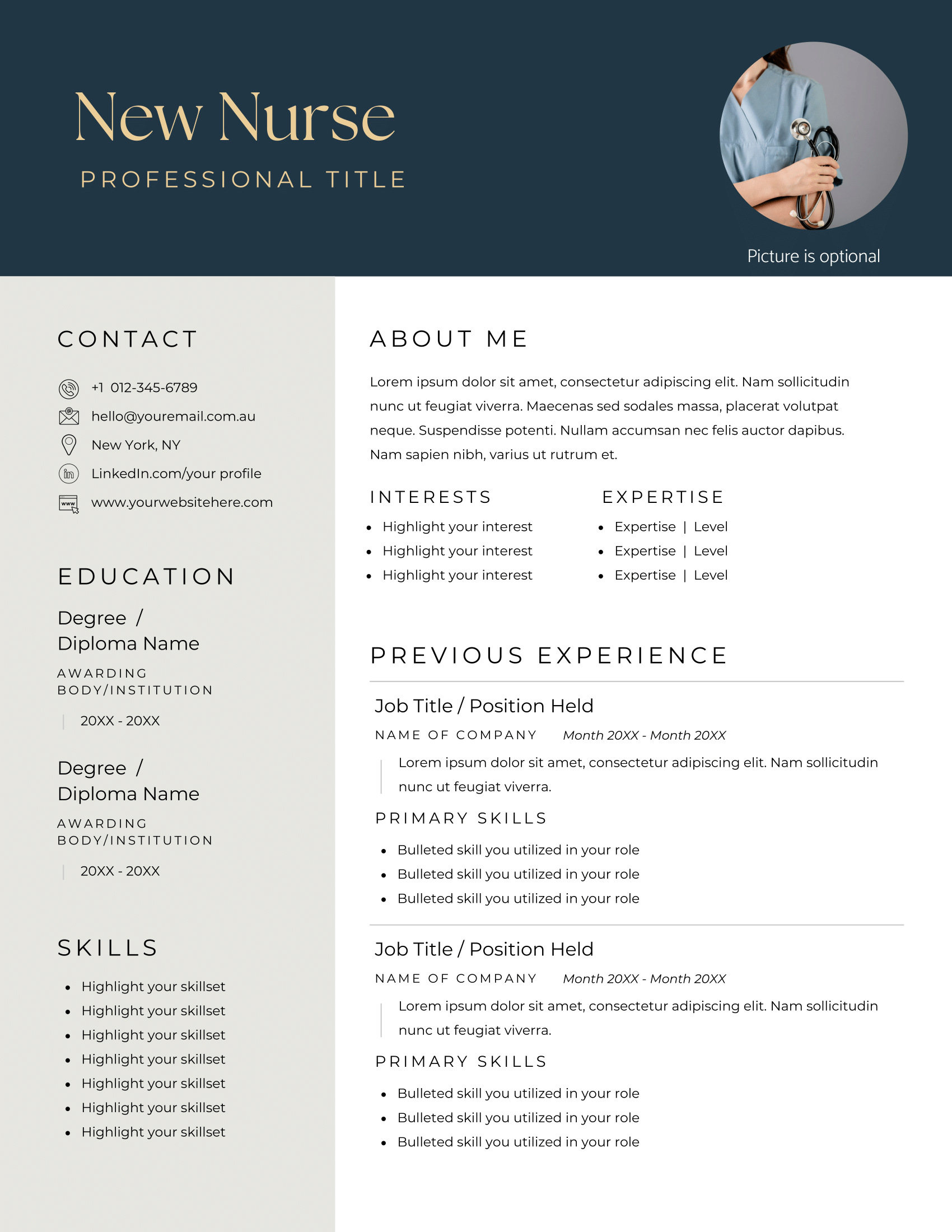 Resume Template